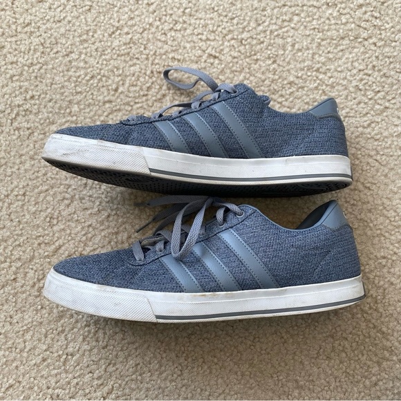 adidas Other - Adidas Men's Blue Neo Cloudfoam Sneakers Size 11